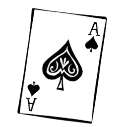 Aces of Spades Card