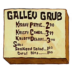 Galley Grub Sign