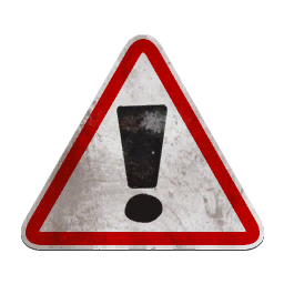 Road Sign - Warning