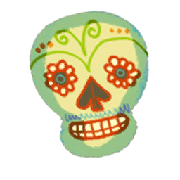 Green Skull 1