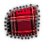Red Tartan Patch
