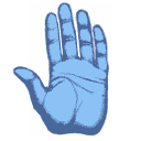 Sticker The Bazaar Blue Hand.png