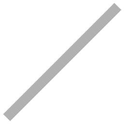 Faded Line - Thin Black