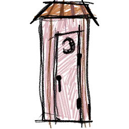 Crayon Outhouse