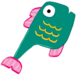 File:Sticker Dimensional Doorways Sea Animals Fish Green.png