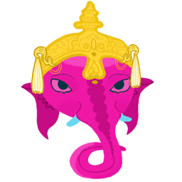 File:Sticker India Ganesha Head Early.png