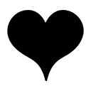 Heart - Black