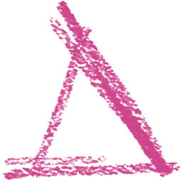 File:Sticker DLC ToyStory Doodle Crayon Pink Triangle.png