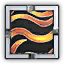 Flame Motif Metal