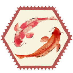 Sensei Stamp - Koi