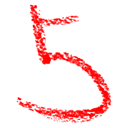 File:Sticker DLC ToyStory Number Crayon 5.png