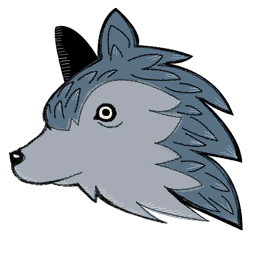 File:Sticker Ziggurat Animal Wolf Head.png
