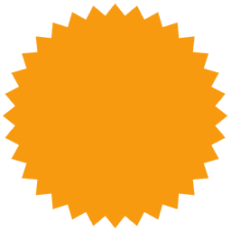 File:Sticker Unthemed Color Light Orange Roundel.png