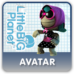 LittleBigPlanet™ "Gloria" Sackgirl Avatar (Asia)