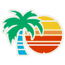 File:Sticker Golden Sands Sunset Palm.png