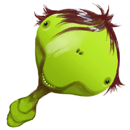 File:Sticker DLC Monsters Green Head.png