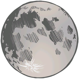 Sketched Moon