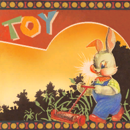 'Rabbit Pushin Mower'