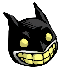 Puppet Batman Face