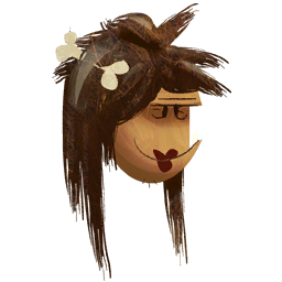 Cavewoman Head