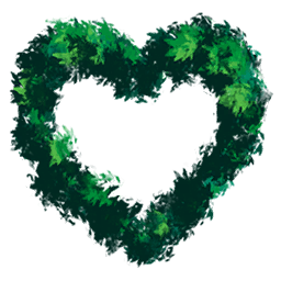 File:Sticker DLC AliceInWonderland Foliage Wreath Heart.png