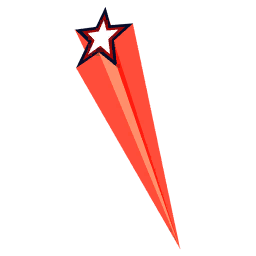 Star Ray Orange