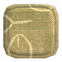 Beige Fabric with Leaves