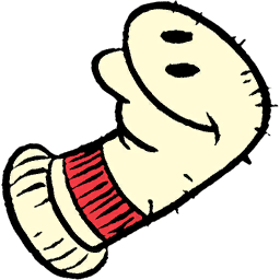 File:Sticker DLC Garfield Accessory Sock Puppet.png