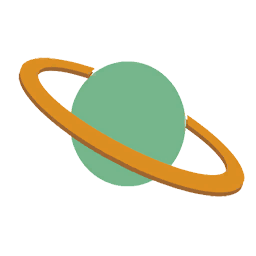 File:Sticker Space Decorative Planet Green-Orange.png