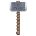 File:Sticker DLC Marvel Arcade Weapon Thor Hammer.png