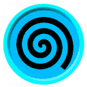 Blue Spiral