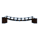 Wooden Rope Bridge