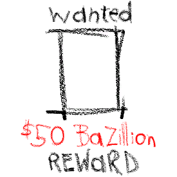 Crayon Wanted Poster