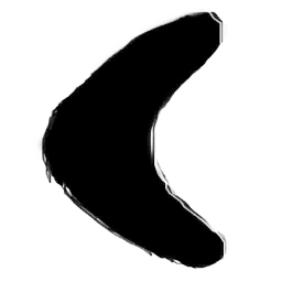 Thick Black Letter C