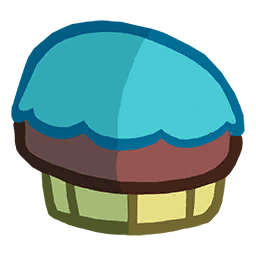 Candy Kingdom Cupcake Blue