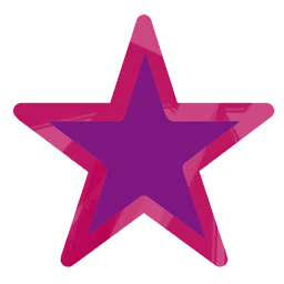 Purple-Pink Star