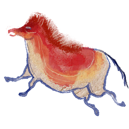 Cave Painting - Horse