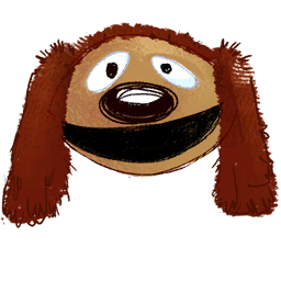 File:Sticker DLC Muppets Face Rowlf Head.png