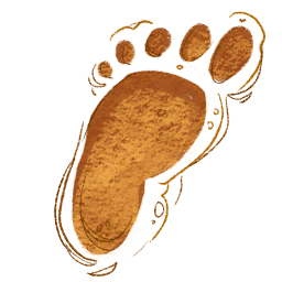 File:Sticker DLC Seasonal Summer Decorative Footprint.png
