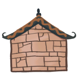 Chinese Stone Roof