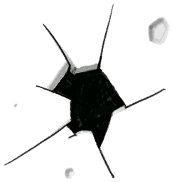 Big Bullet Hole