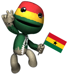 Avatar LittleBigPlanet World Cup Sackboy Ghana.png