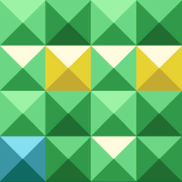 Pixel Green Block