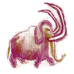 Cave Painting - Mammoth