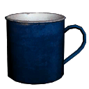 Tin Cup - Blue