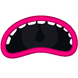 File:Sticker Stitchem Manor Face Mouth Scream.png