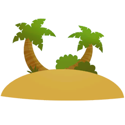 Postcard - Island