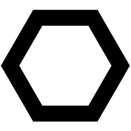 File:Sticker Unthemed Color Black Hexagon.png