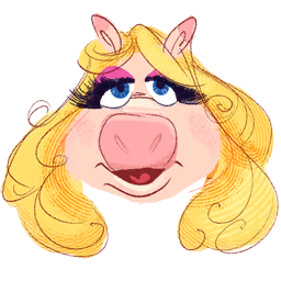 File:Sticker DLC Muppets Face Piggy Head.png