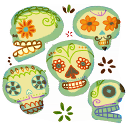 Green Skulls